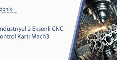Endüstriyel 2 Eksenli CNC Kontrol Kartı Mach3